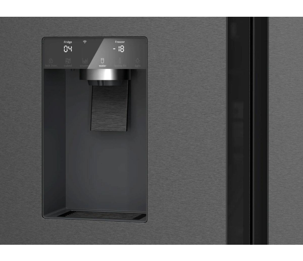 Lodówka Bosch KFI96AXEA Multidoor No Frost 183cm Czarna Stal Szczotkowana Dystrybutor Kostkarka WiFi 574L - 1516164 - zdjęcie 7